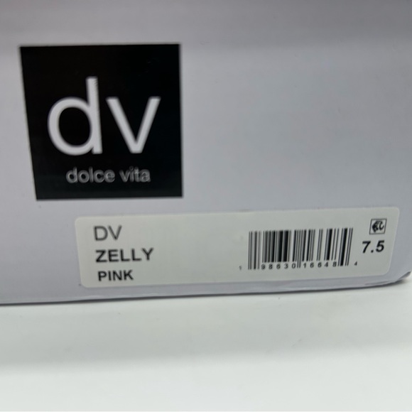 Dolce Vita Zelly l Size 7.5 l Pink Strappy Mule Heels | New With Box - Picture 9 of 10
